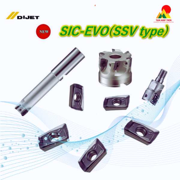 Dao Phay Gắn Mảnh SIC-EVO – Giải Pháp Gia Công CNC Hiệu Suất Cao